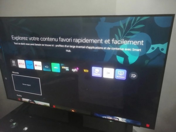 للبيع تلفاز نوع سامسونق جديد 55 - 1