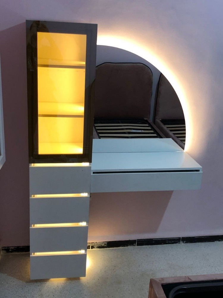 coiffeuse moderne avec LED - 8