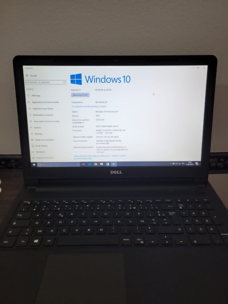 Laptop Dell - 7