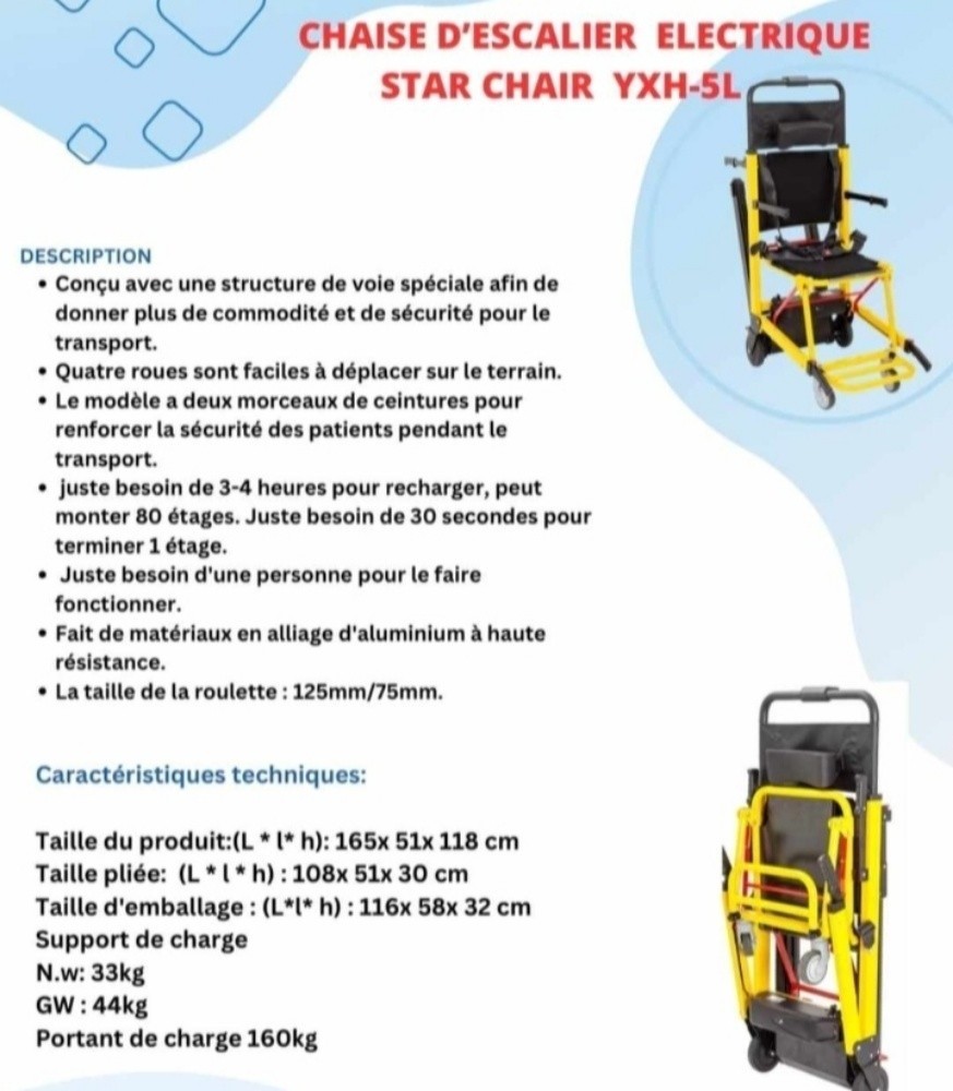 fauteuil roulant Mont escalier - 8