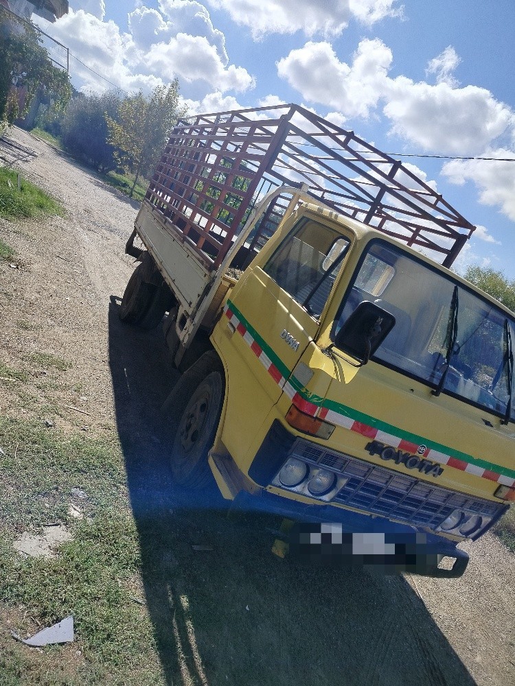 Camion Toyota en vent  - 2