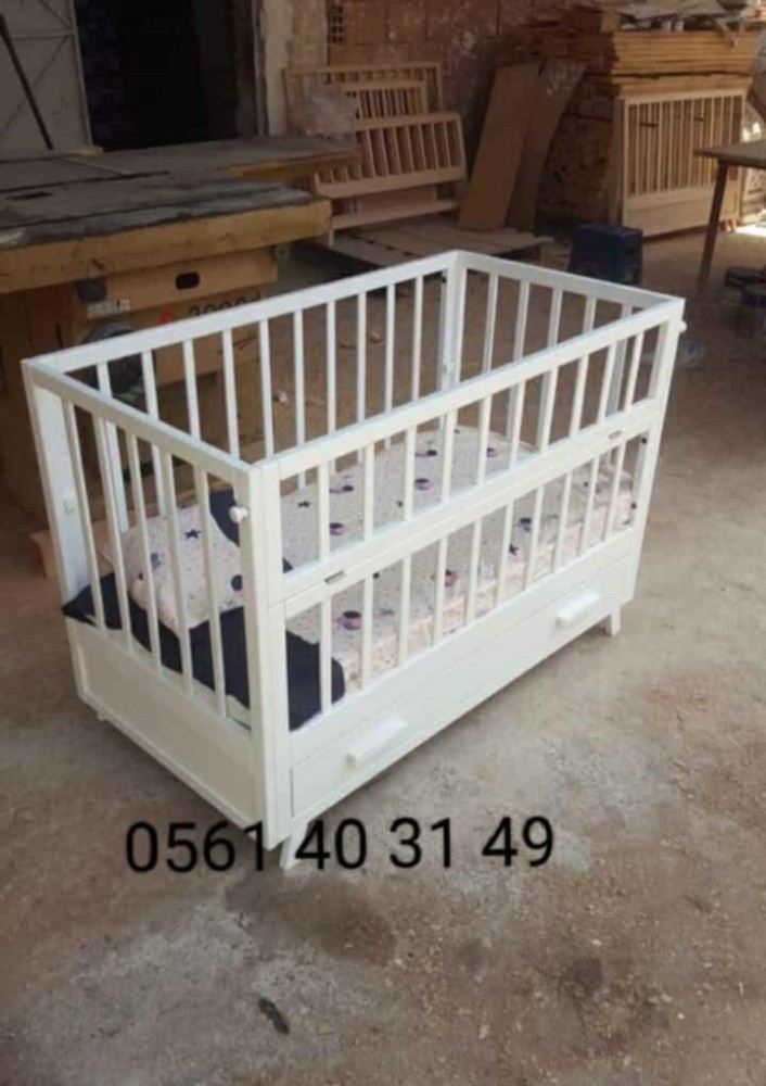 lit pour bébé bois hêtre - 7