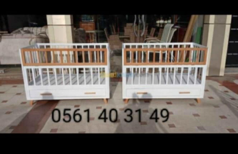lit pour bébé bois hêtre - 8