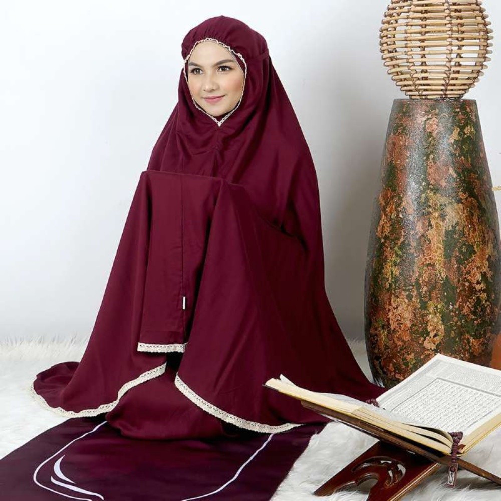 طقم صلاة نسائي مع جهاز تسبيح - 6