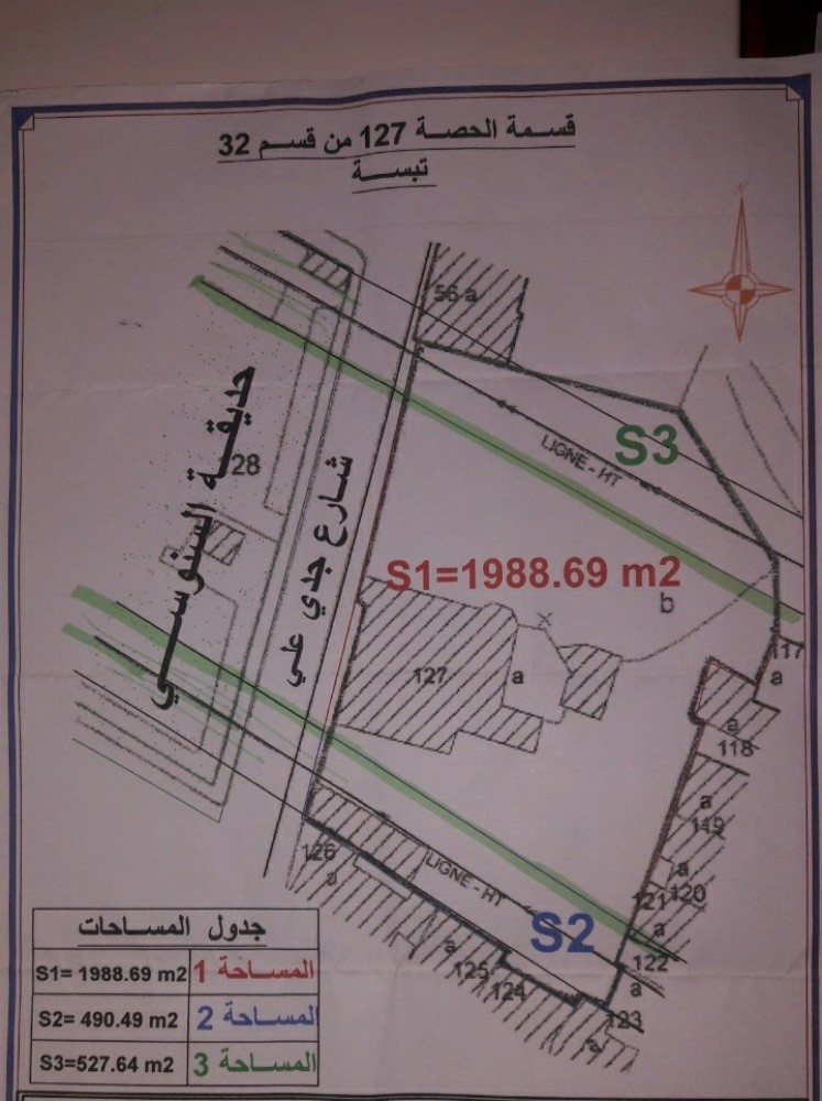 عقار مع محلات تجارية و حديقة خاصة - 1