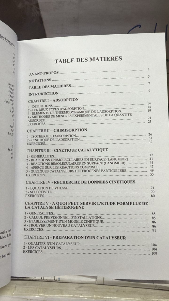 livre Cinétique et catalyse hétér - 3