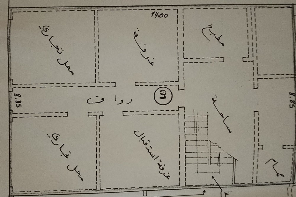 بيع منزل به طابق ارضي وطابق اول - 1
