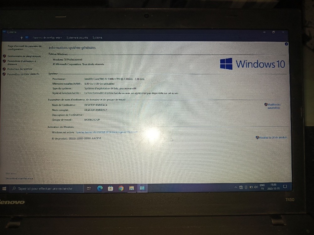 Ordinateur Lenovo ThinkPad - 7