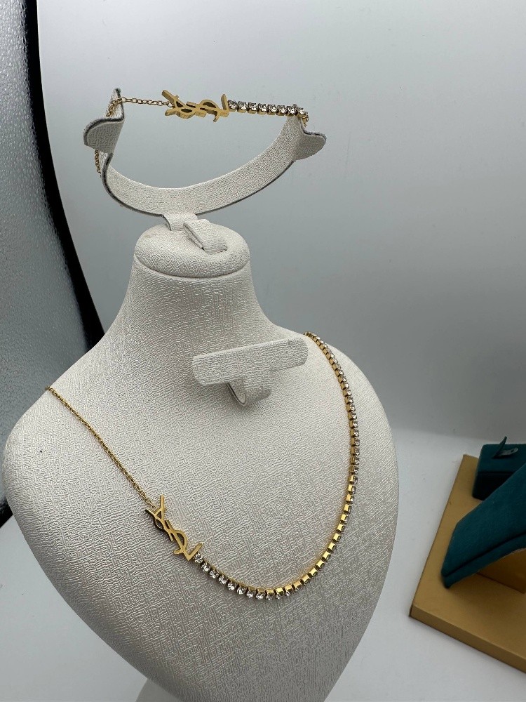 duo YSL bracelet et collier - 2