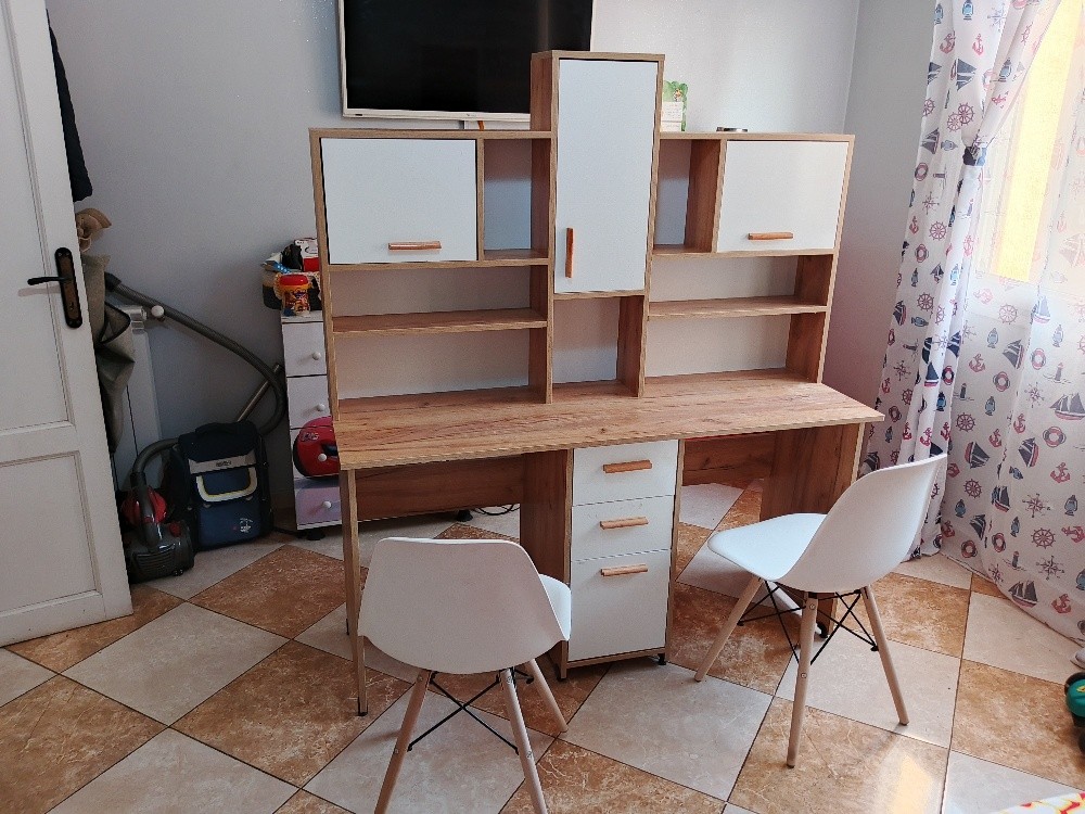 bureau d'enfant deux place - 2