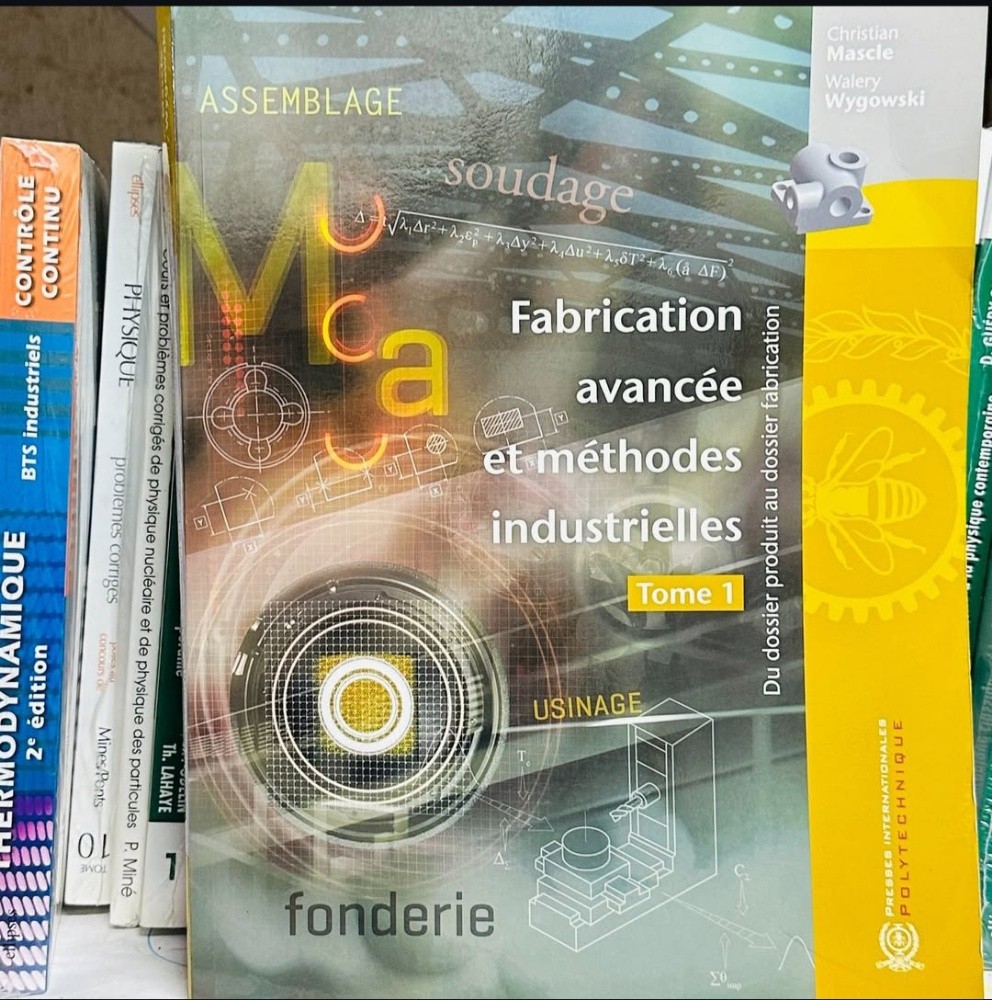 livre Fabrication avancée et méth - 1