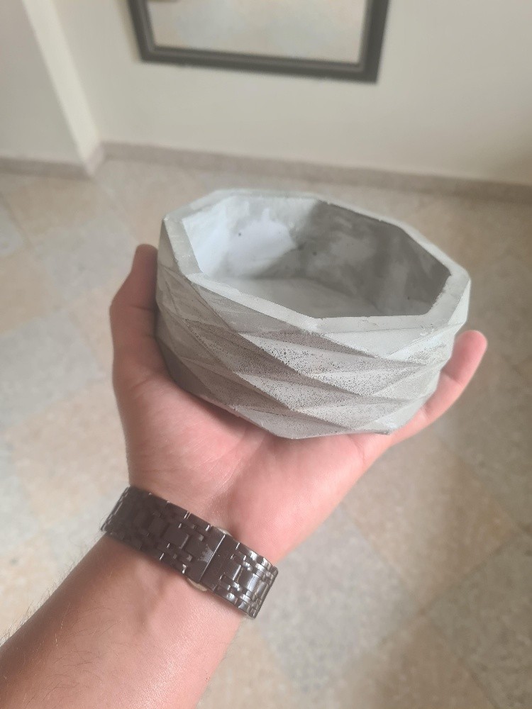 Pot de plantes en ciment - 6