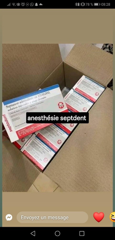anesthésie dentaire septedent - 1