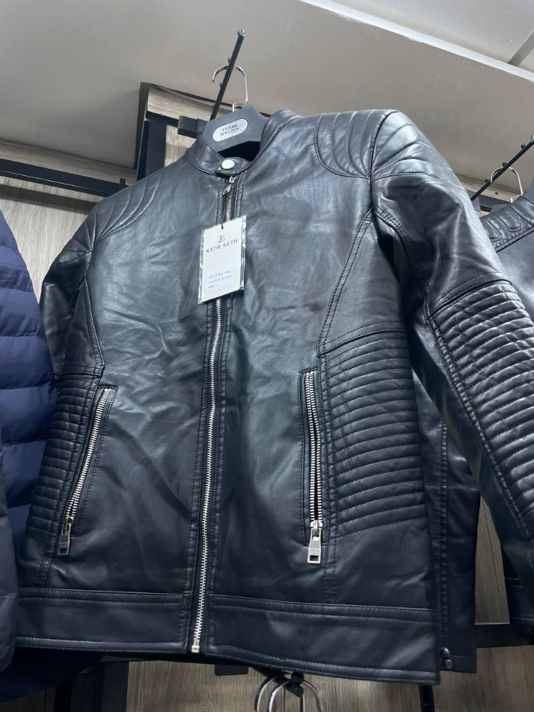 veste cuire - 1