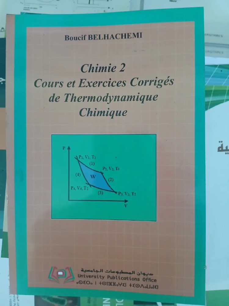 livre thermodynamique chimique - 1