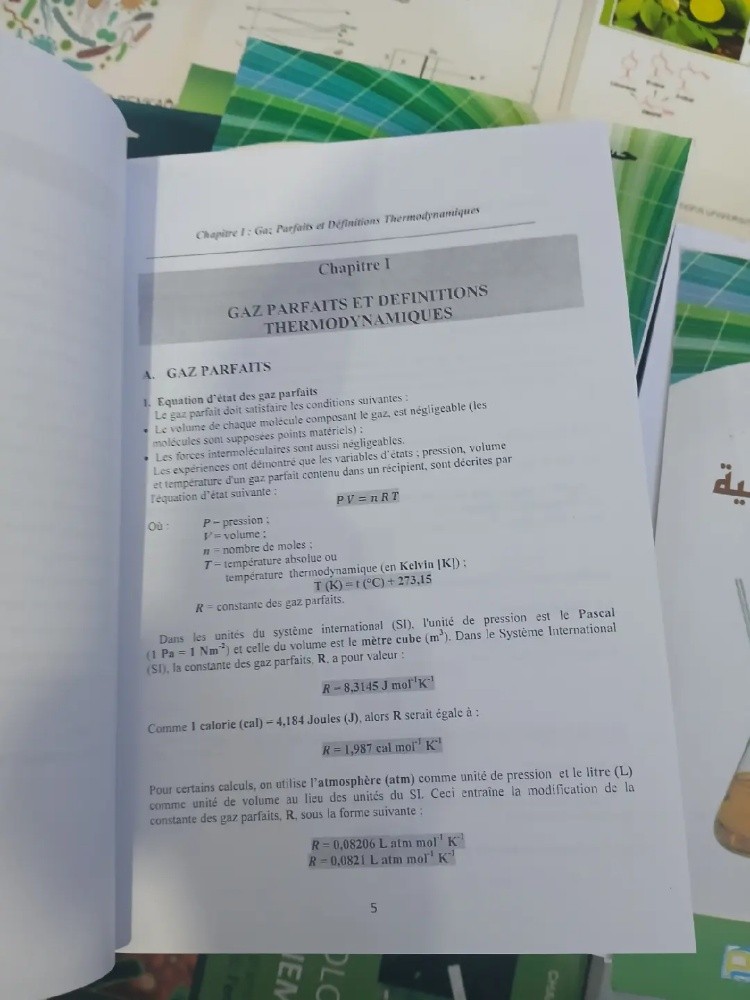 livre thermodynamique chimique - 8