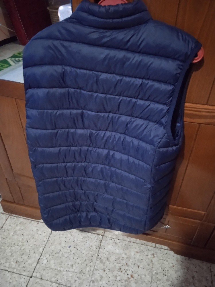 gilet bleu - 1