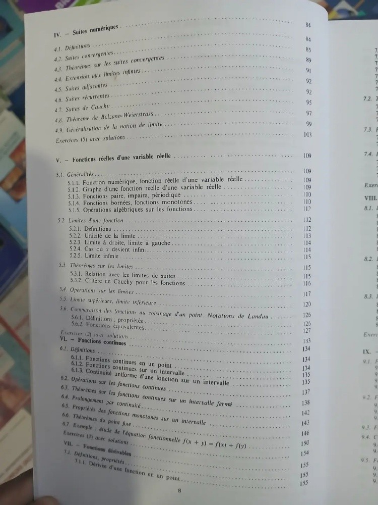 livre éléments d'analyse tome - 3
