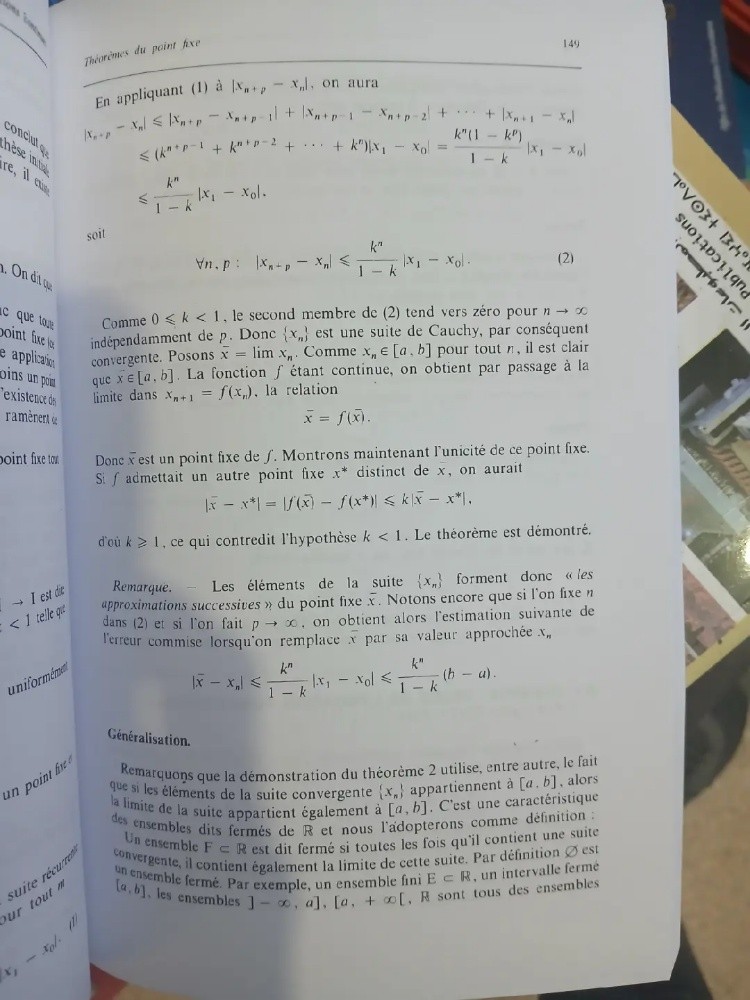 livre éléments d'analyse tome - 9
