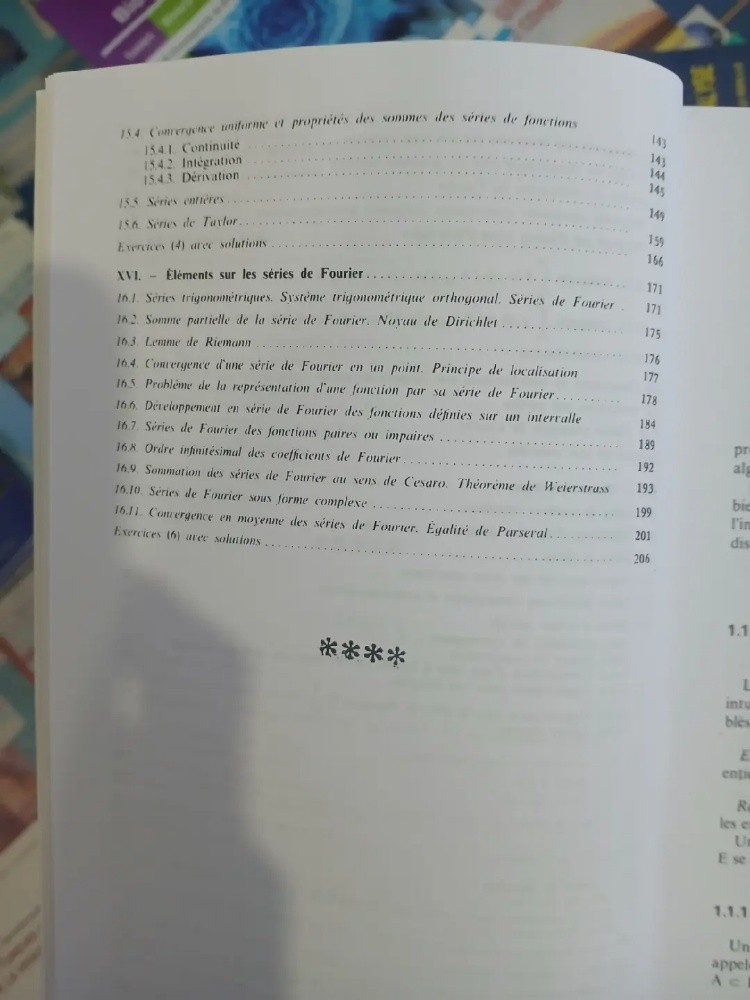 livre éléments d'analyse tome - 7