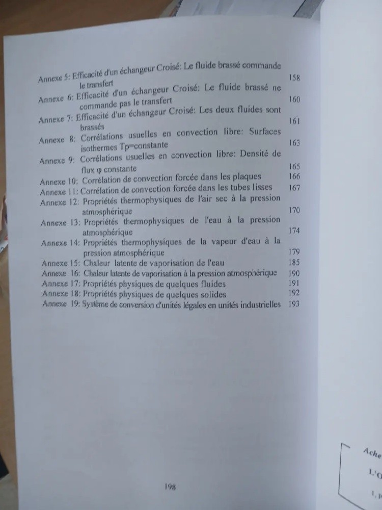 Livre l'échangeur de chaleur - 6