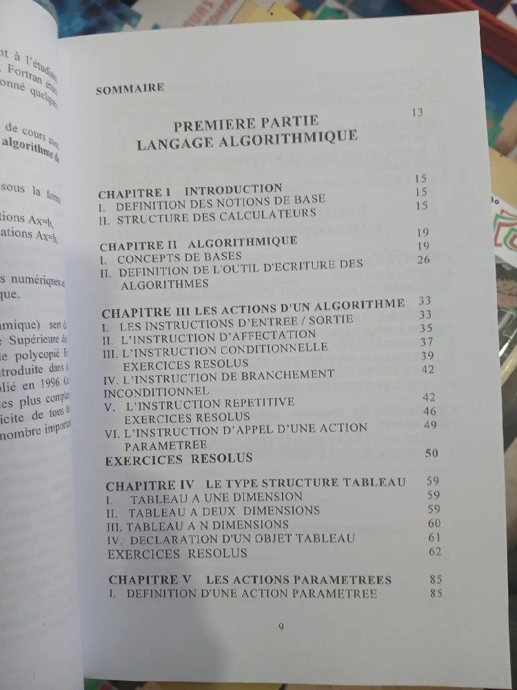 Livre Algorithmique - 3