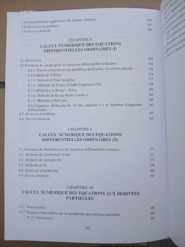 Livre calcul numérique - 8