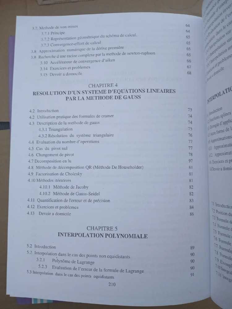 Livre calcul numérique - 6
