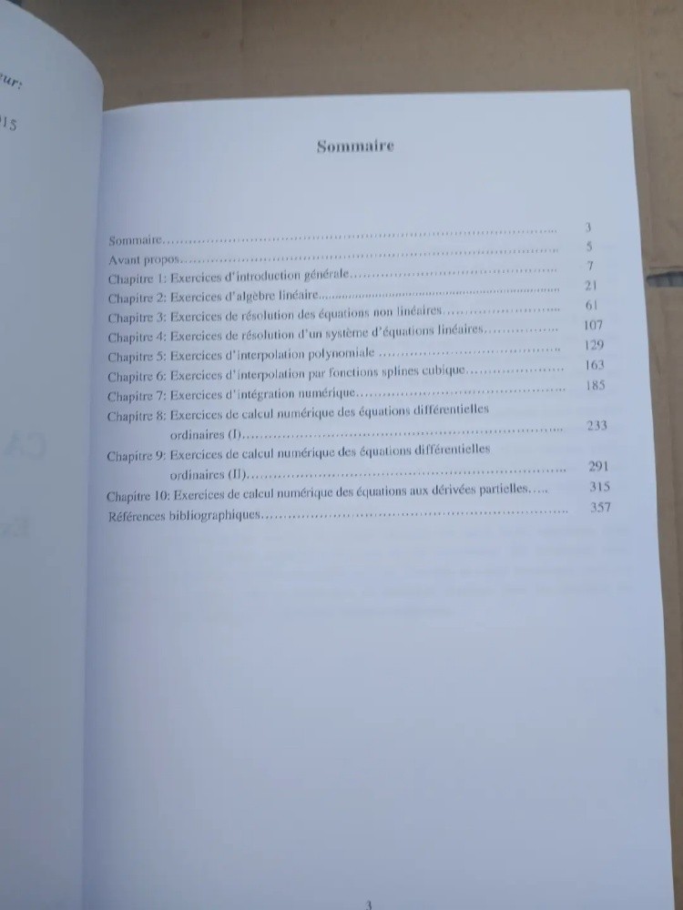 Livre Calcul numérique partie || - 3