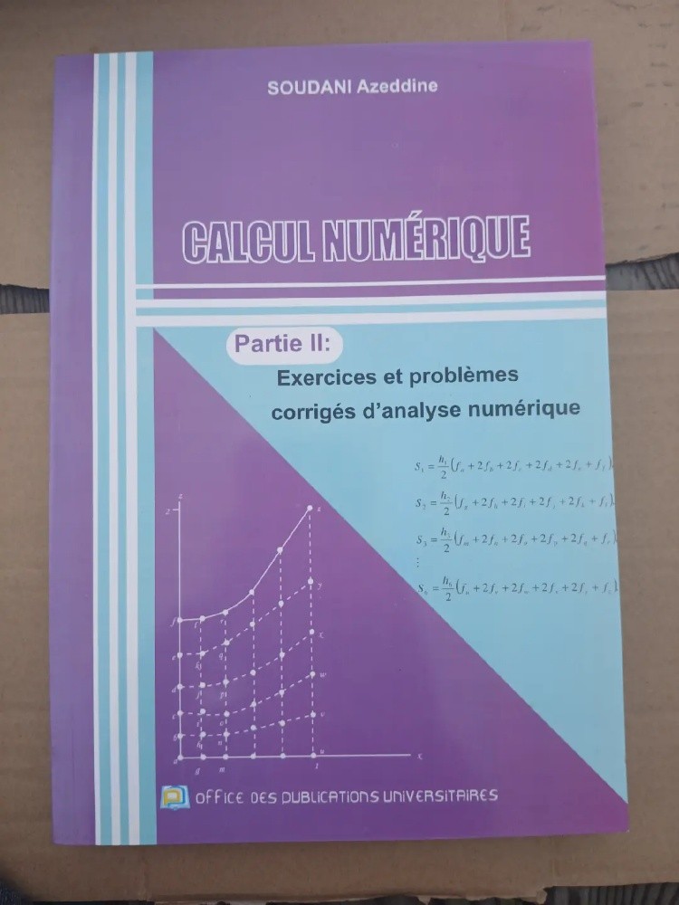 Livre Calcul numérique partie || - 1