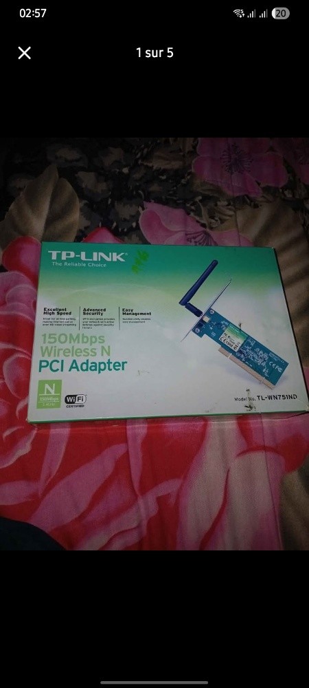 CAPTEUR WIFI PCI - 1