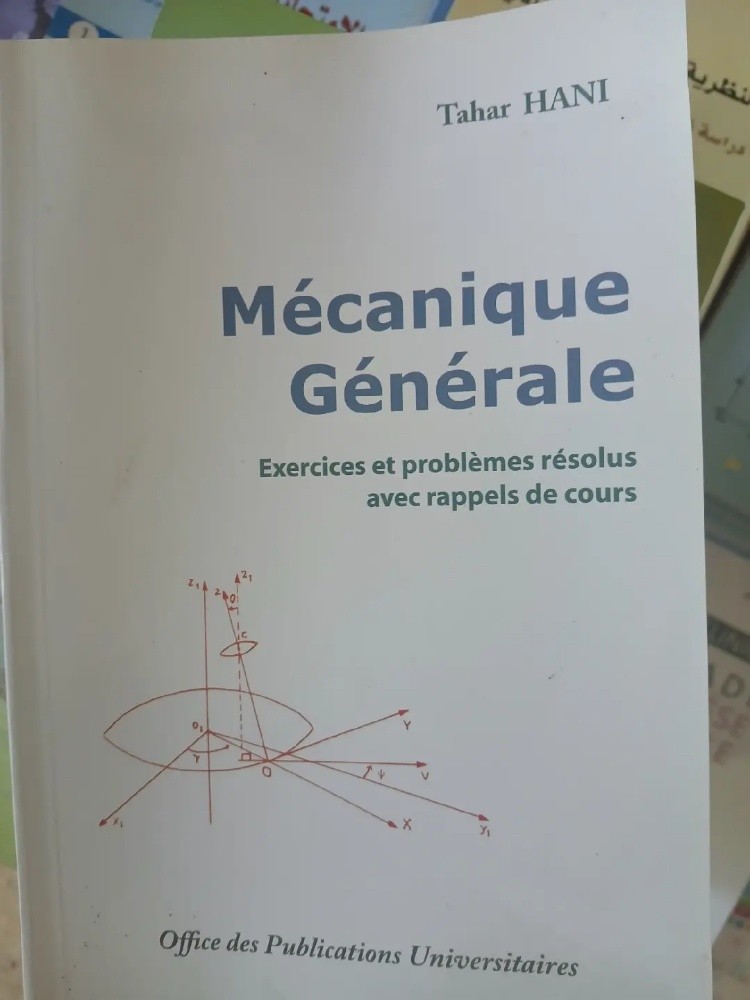 Livre Mécanique Générale - 1