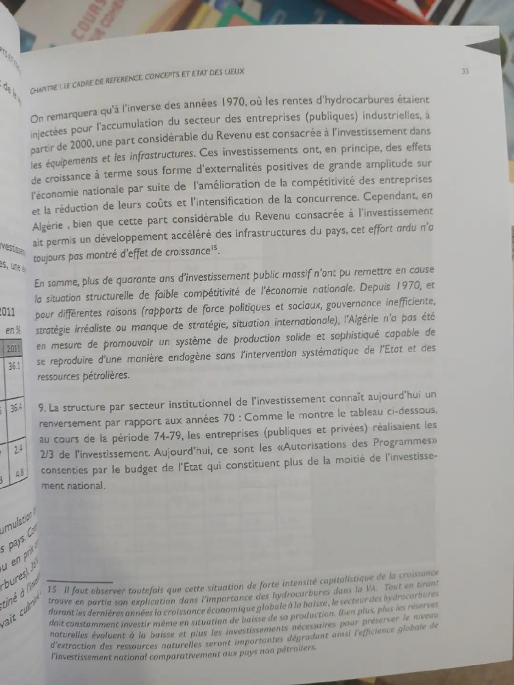 Livre l'économie d'Algérie - 5