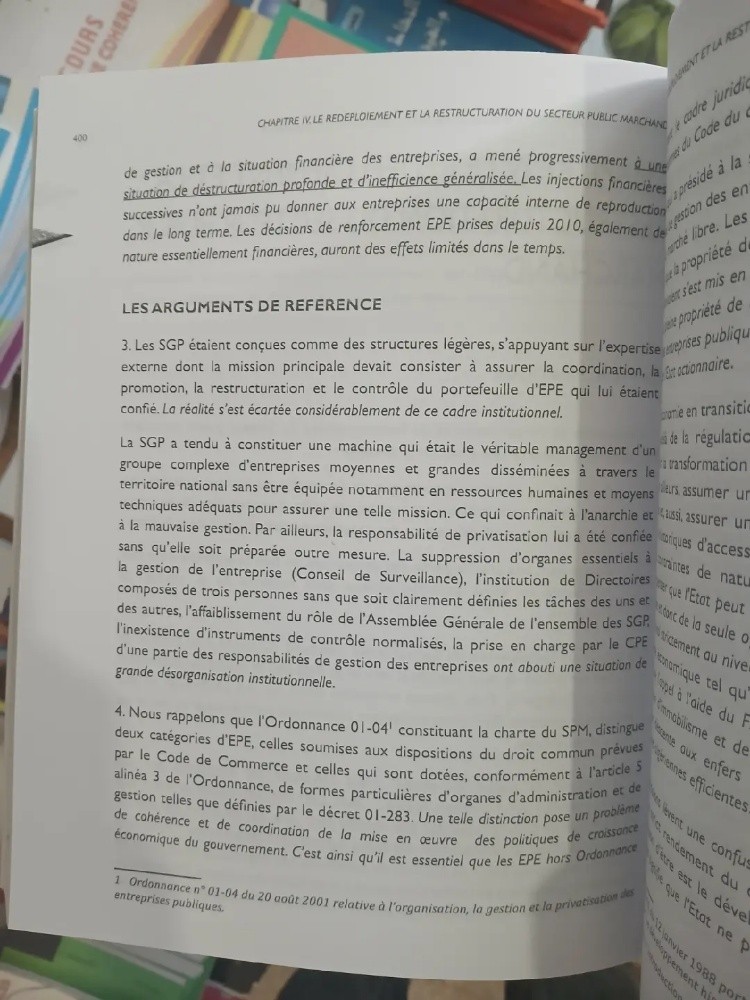 Livre l'économie d'Algérie - 9