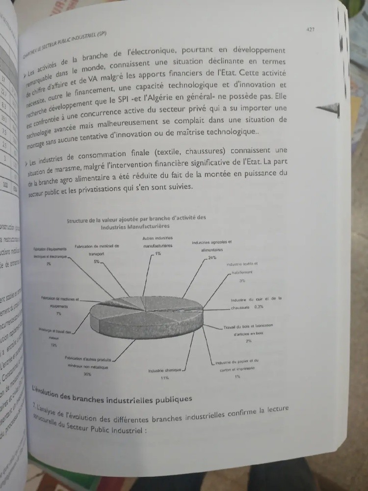 Livre l'économie d'Algérie - 8