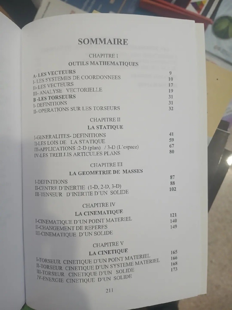 Livre Mécanique Rationnelle - 3