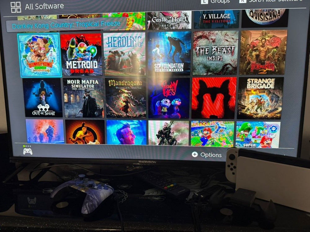 Nintendo switch Oled flashé 128GB - 3