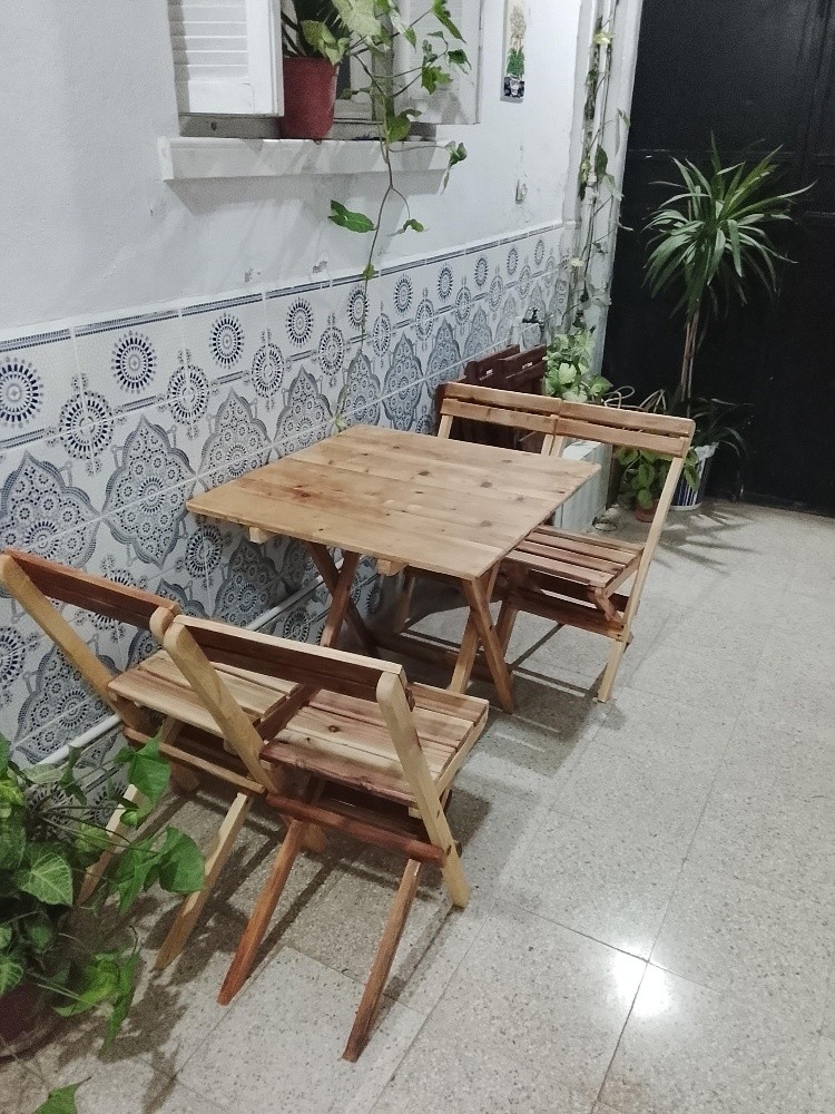 table deux chaises - 3