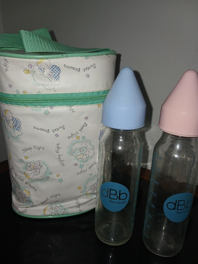 Biberons plus porte biberons - 1