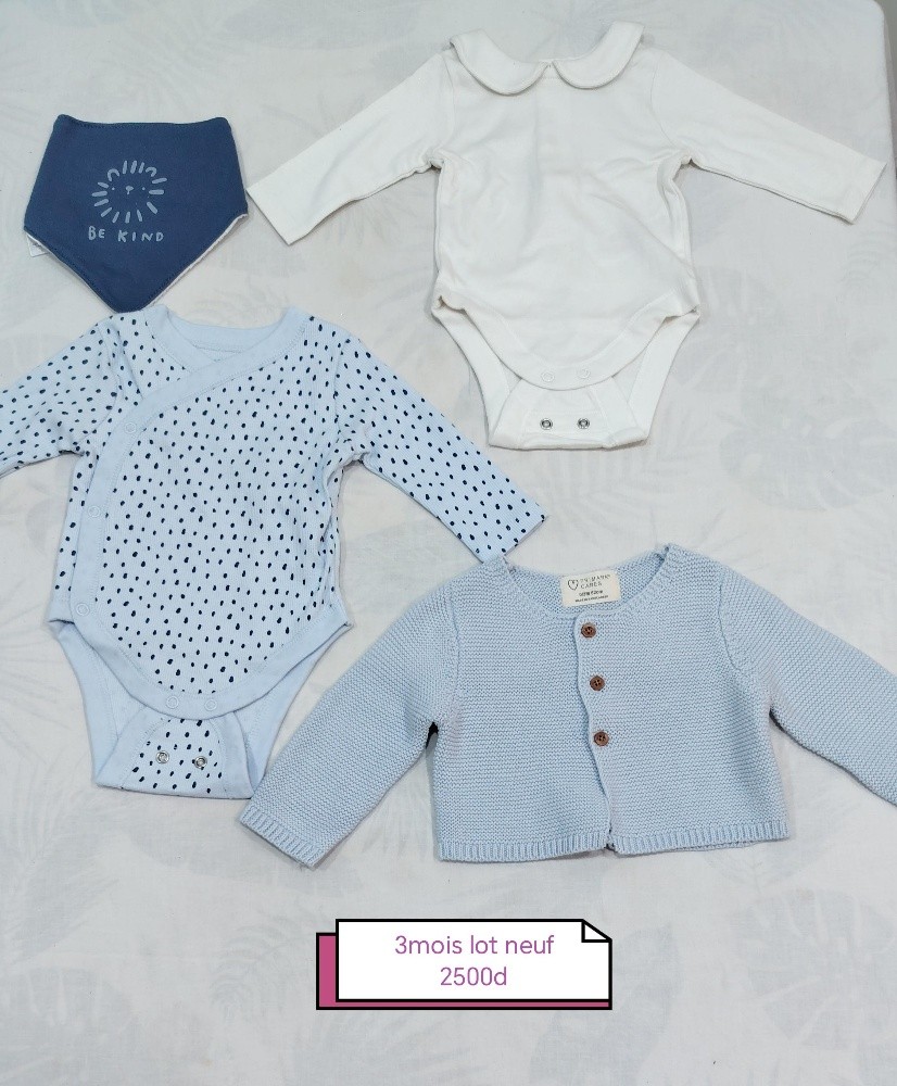 vêtements 1.3mois garçon - 3