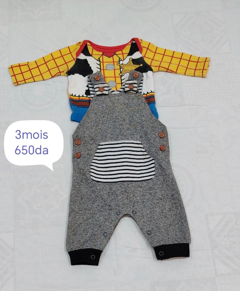 vêtements 1.3mois garçon - 1