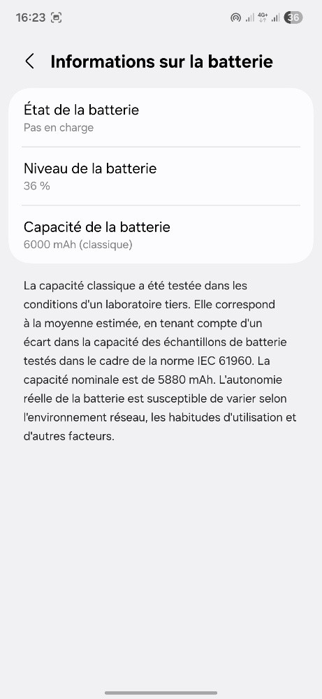 Samsung galaxy m35 5G 6/128 caba - 3