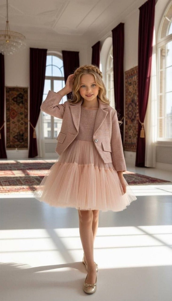 robe fillette pour aïd - 1