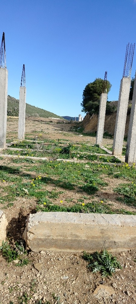 lot terrain avec carcasse - 1
