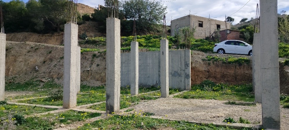 lot terrain avec carcasse - 2