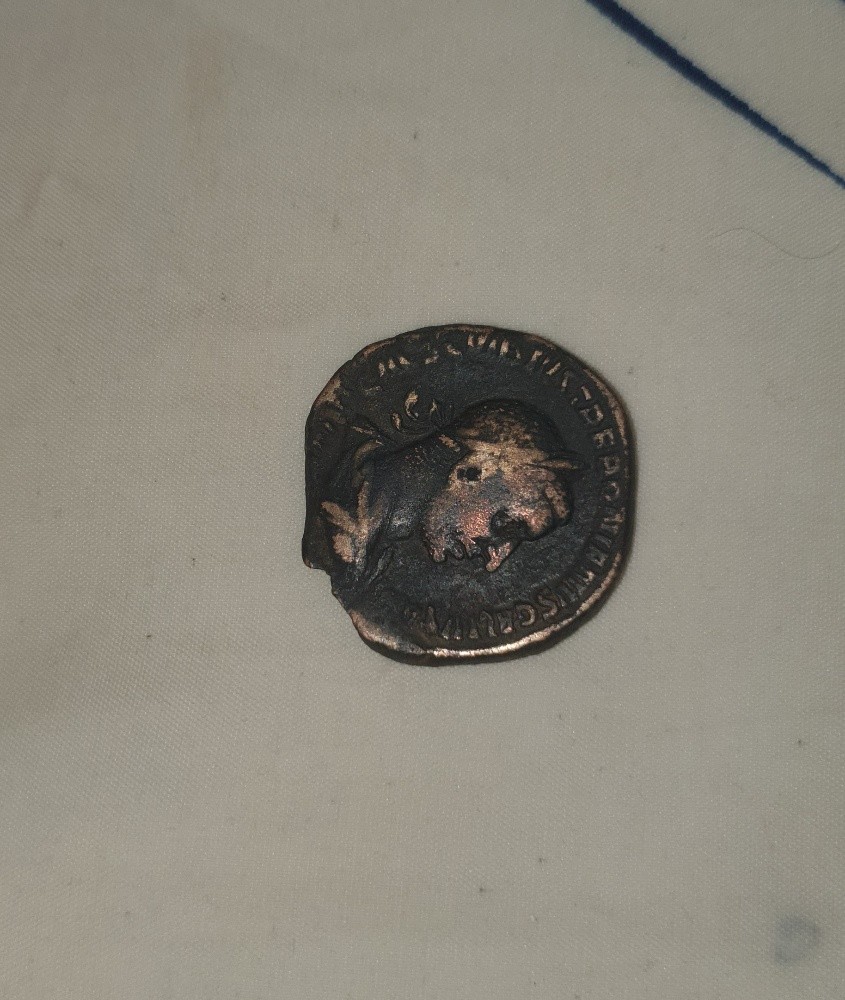 pièce de monnaie romaine antique - 1