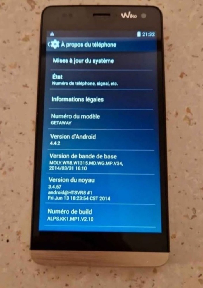 wiko bon etat - 2