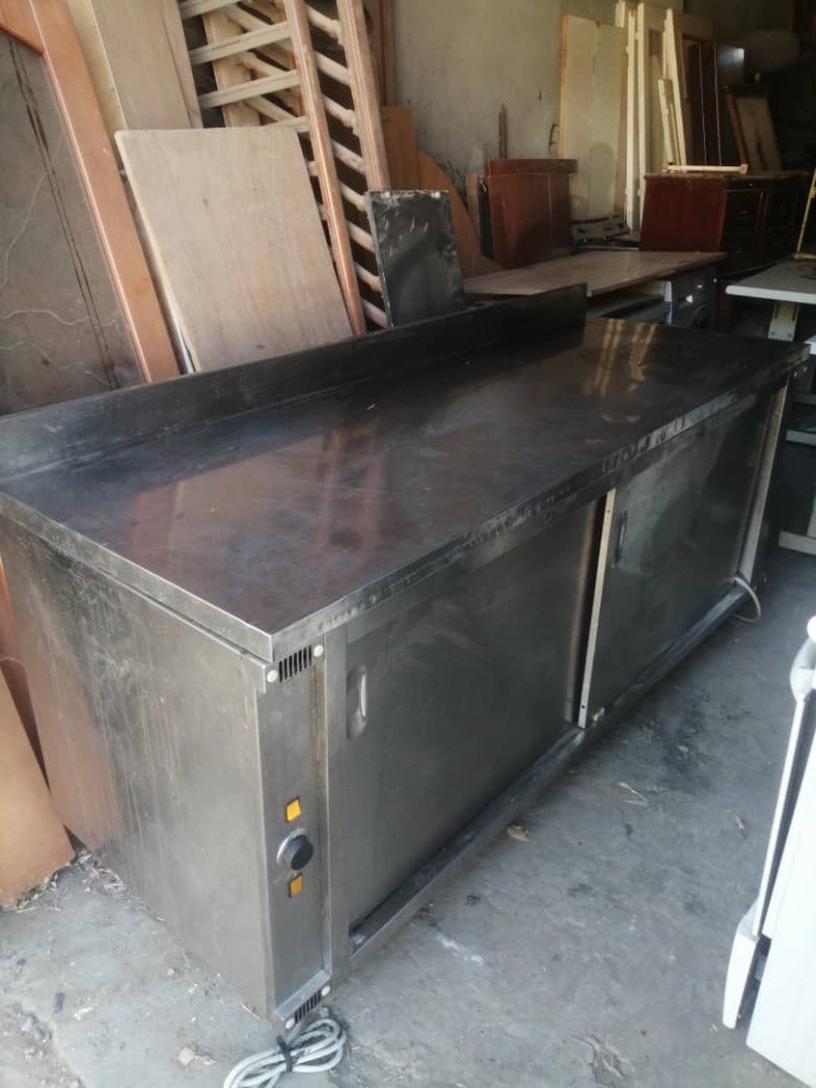 Table travaille inox et grad chaud - 1