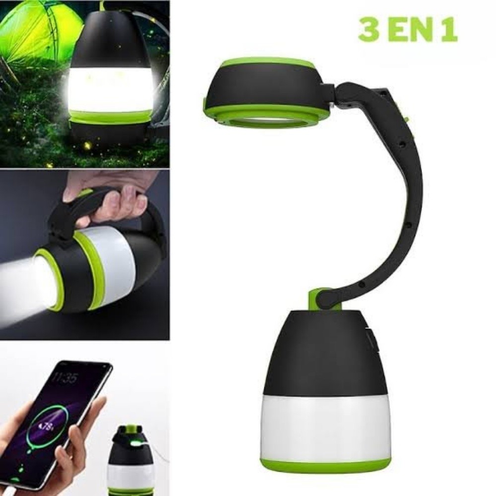 Lamp camping 3in1 multifonction M - 3
