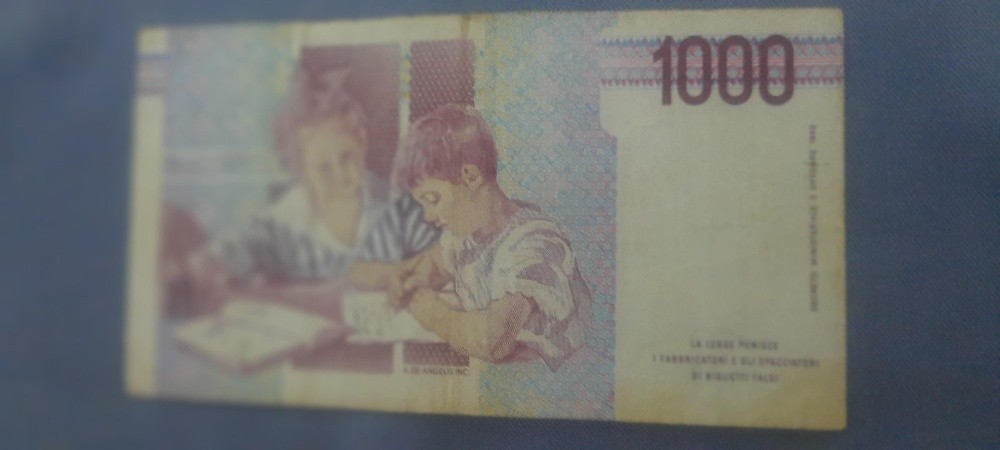 deux billet lire italiene - 1